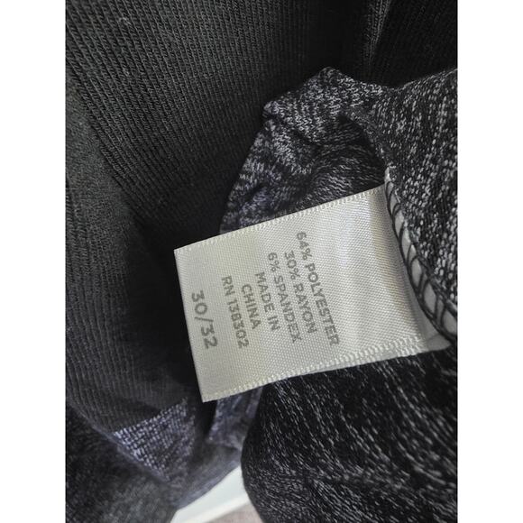 The Avenue Midi Dress 30/32 Womens Plus Size Black Gray Long Sleeve Stretch NWT - Picture 5 of 6